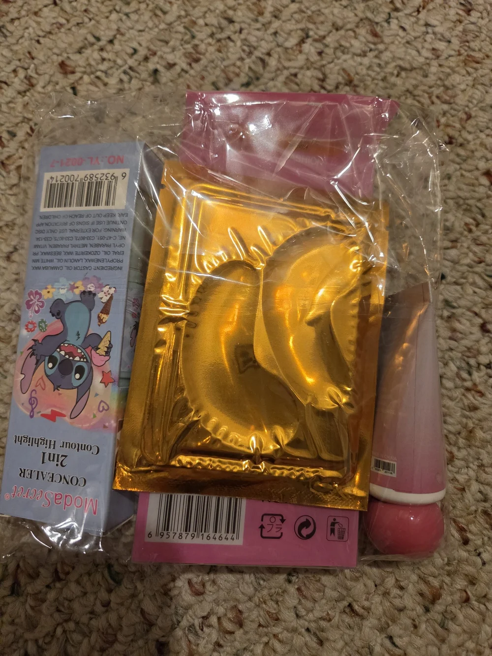 Hello Kitty Pink Kids Makeup Brush Set with Sweet Girl Design
